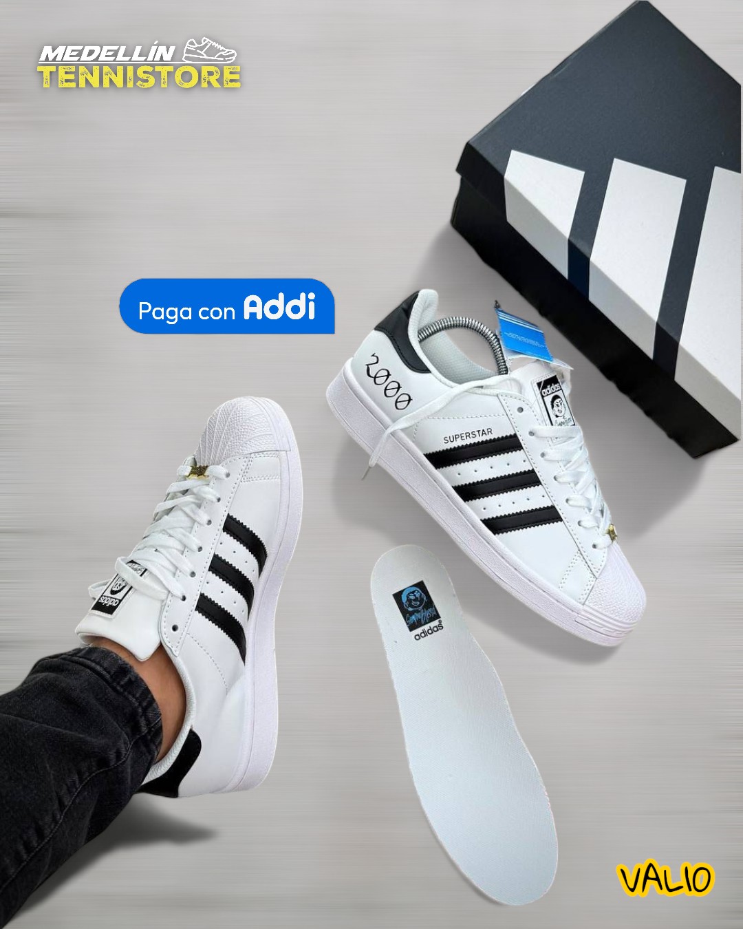 Adidas Superstar- hombre - Imagen 2