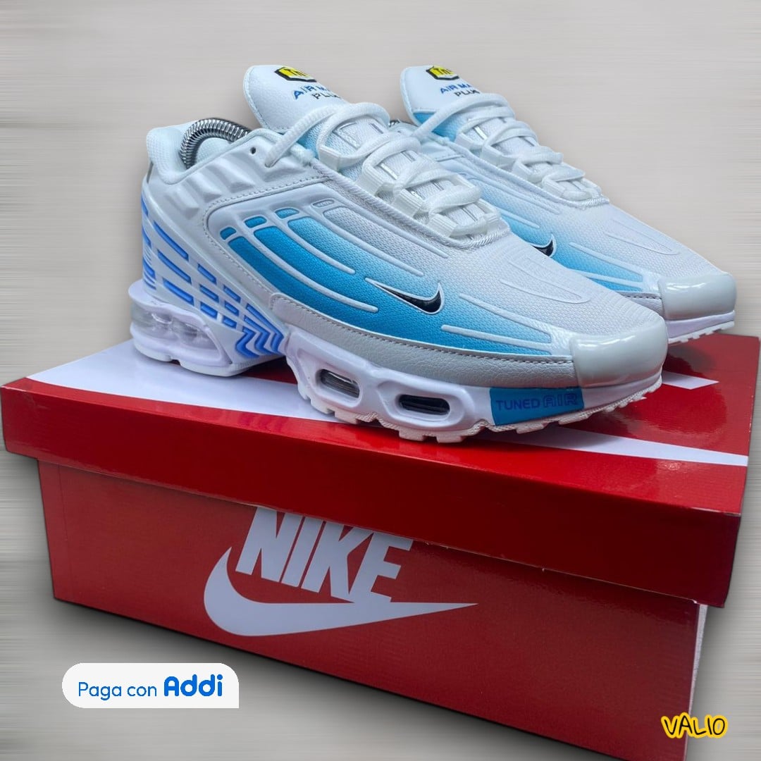 Tenis Nike TN Plus hombre calidad importada 1.1, estilo urbano, diseño icónico y amortiguación superior.