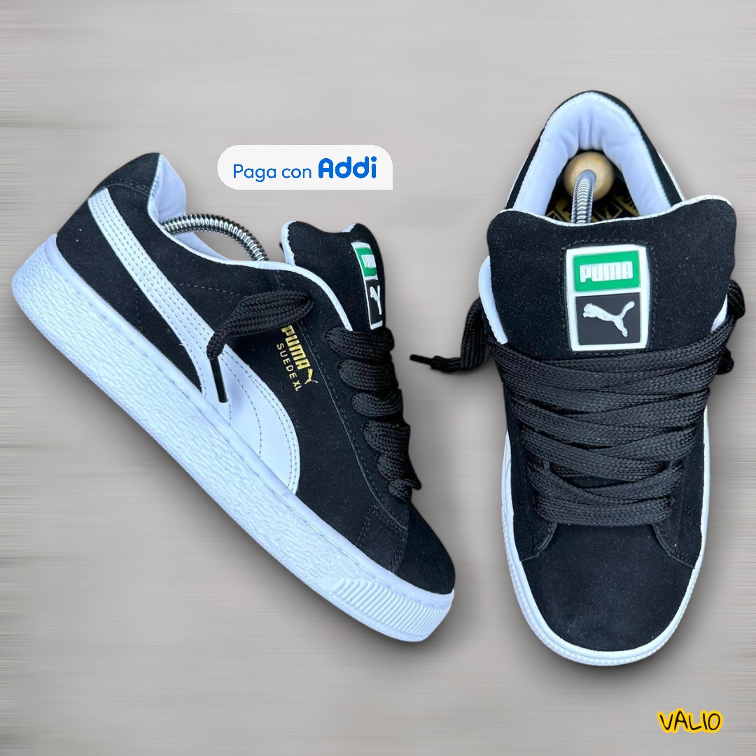 Tenis Puma Suede XL mujer calidad importada 1.1, diseño retro urbano y estilo versátil.