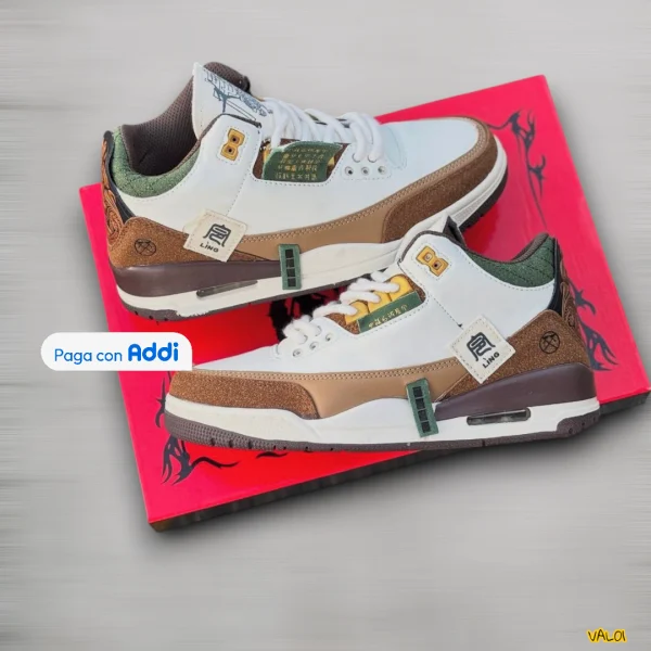 Bota Jordan Retro 3- hombre