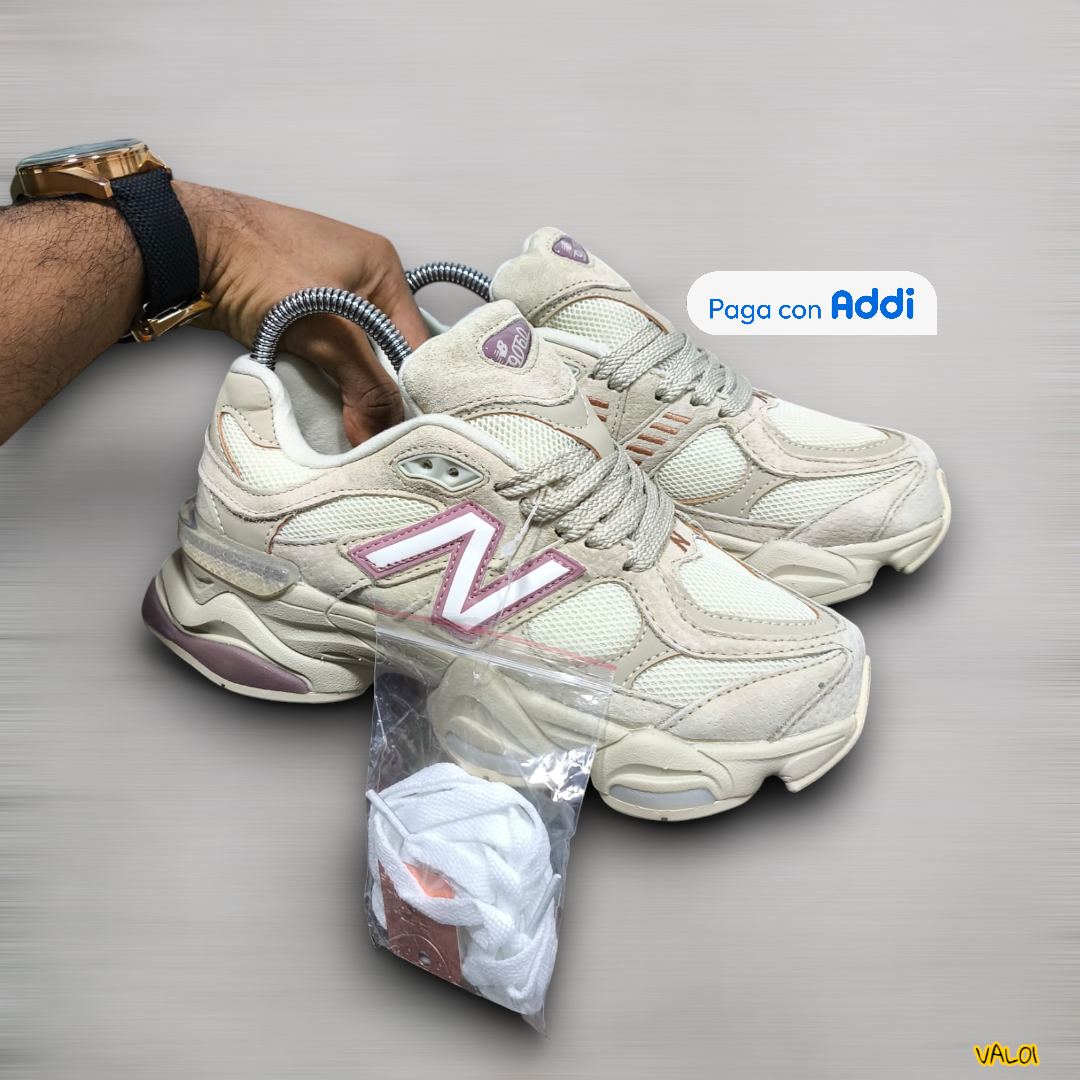 New Balance 9060 calzado deportivo hombre beige estilo casual