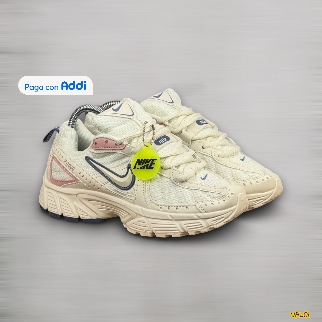 Nike P7000 zapatillas casuales beige look vintage