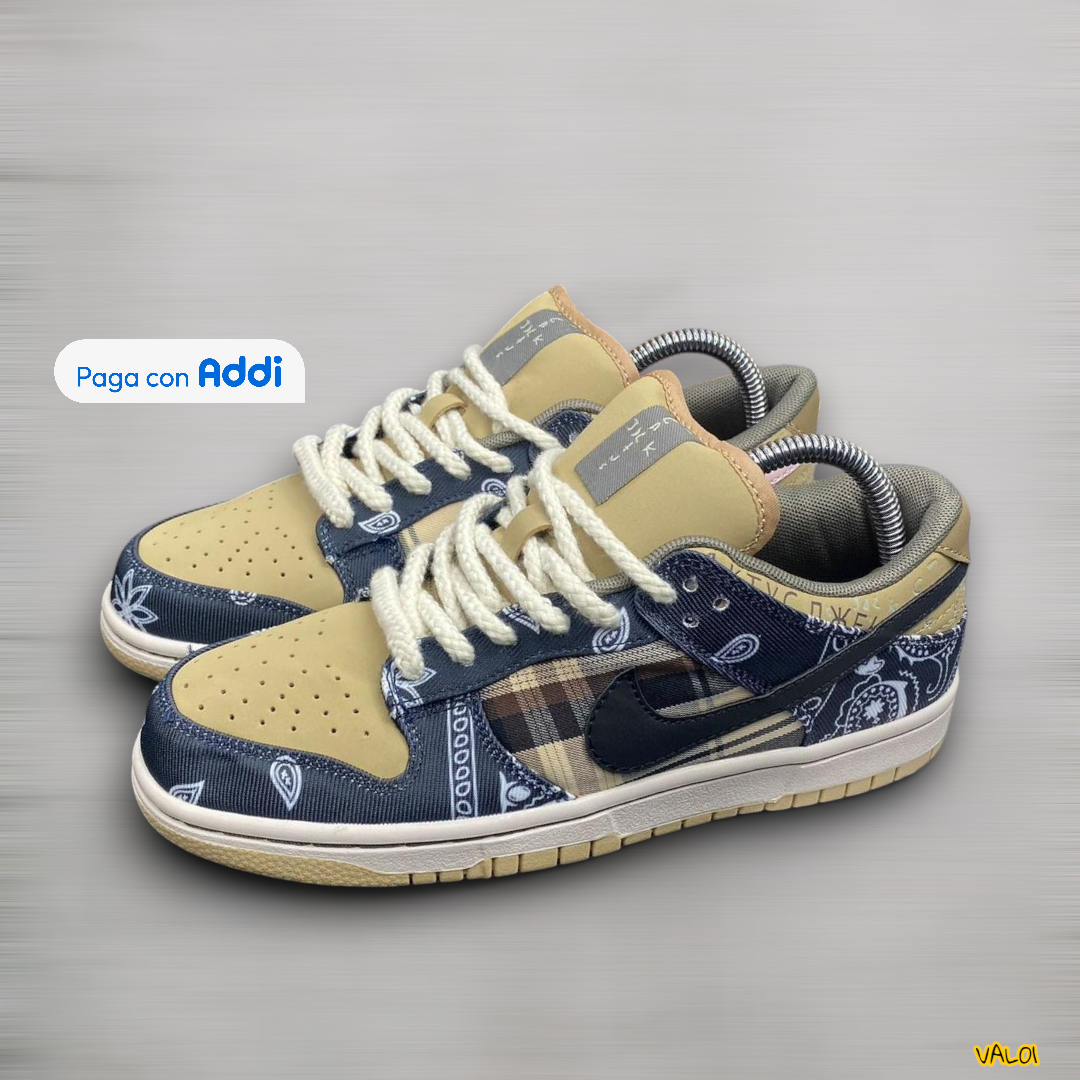 Tenis Nike SB beige calidad importada 1.1 con acabados premium y diseño urbano.