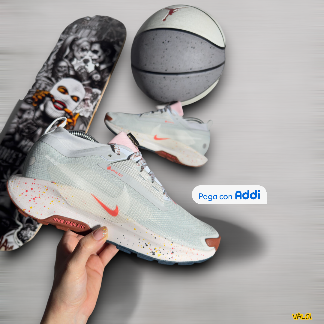 Nike Zoom Trail zapatillas deportivas azul naranja