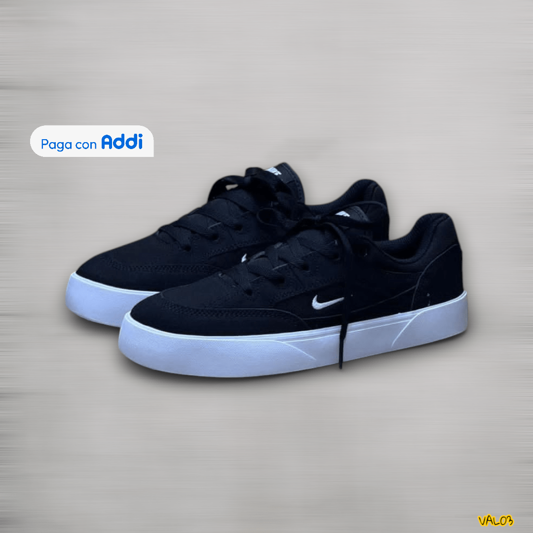 Tenis Nike SB Tabla negros look casual skater