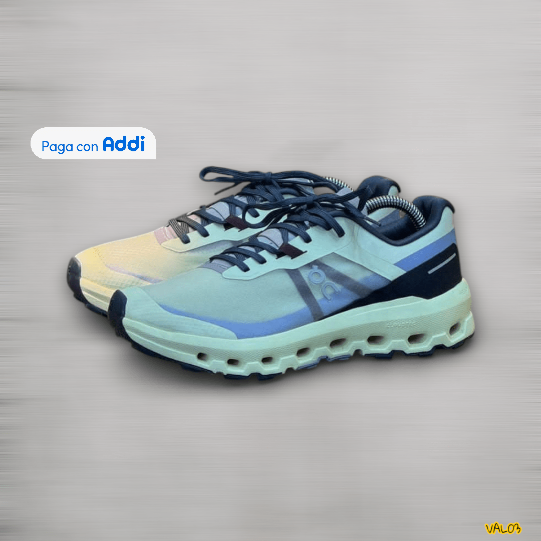 Tenis On Cloud blanco gris amarillo tenis running urbano mujer suela CloudTec confort premium calidad 1.1