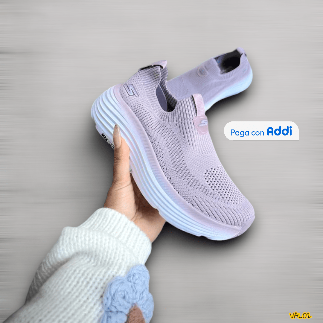 Tenis Skechers Tubular blanco rosa combinación clásica deportiva