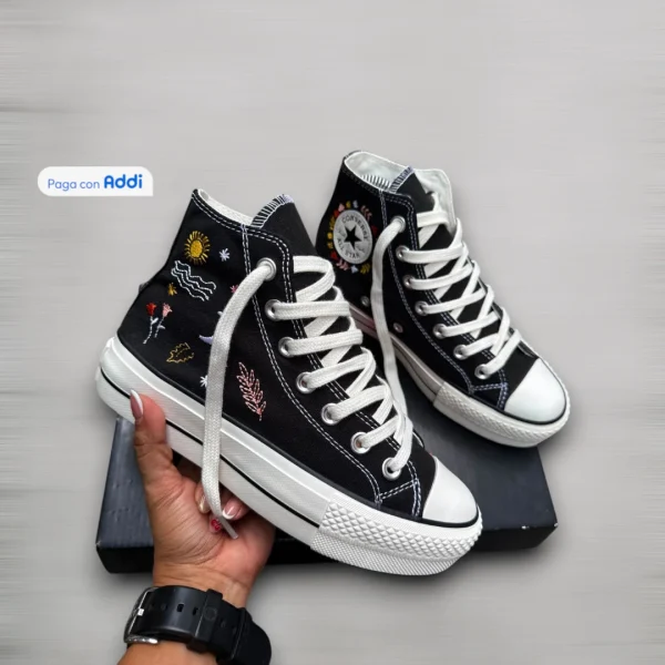 Bota Converse Plataforma- mujer