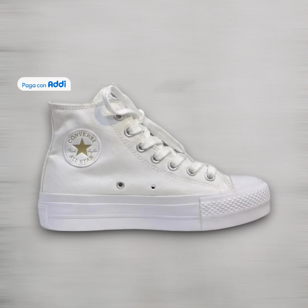 Converse Chuck Taylor tenis blancos mujer calidad 1.1 diseño minimalista lifestyle urbano