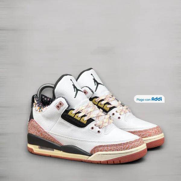 Bota Jordan Retro 3- mujer