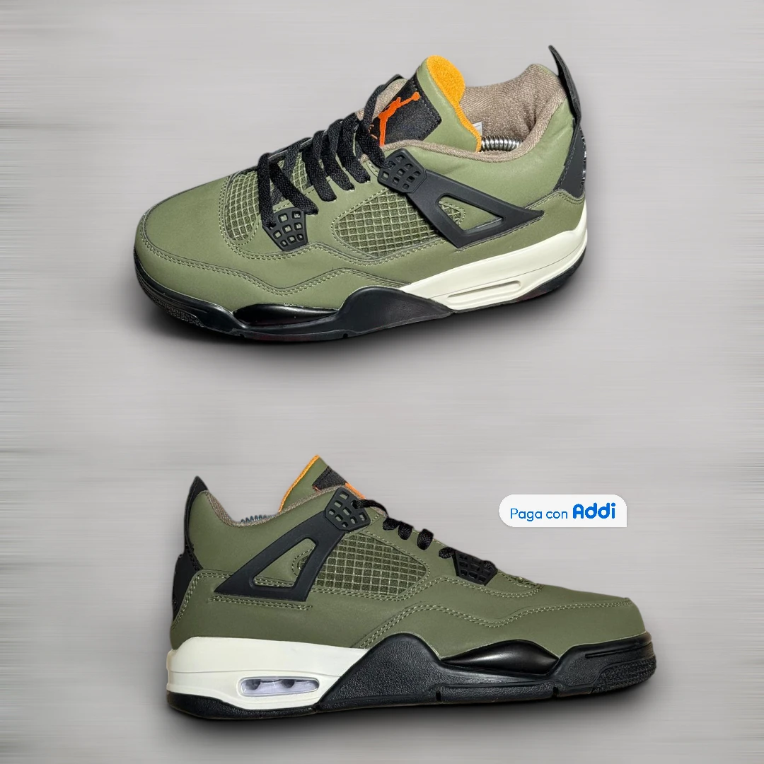 Calzado verde con negro estilo streetwear deportivo moderno