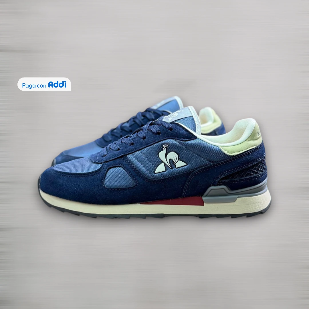 ALT: Le Coq Sportif tenis azul unisex lifestyle calidad 1.1 confort ligero estilo urbano