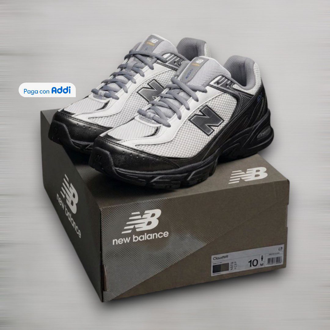 Los tenis New Balance 509 calidad 1.1 negro blanco gris destacan por su combinación clásica y moderna. Diseño lifestyle, confort superior y detalles premium para un look casual en tendencia.