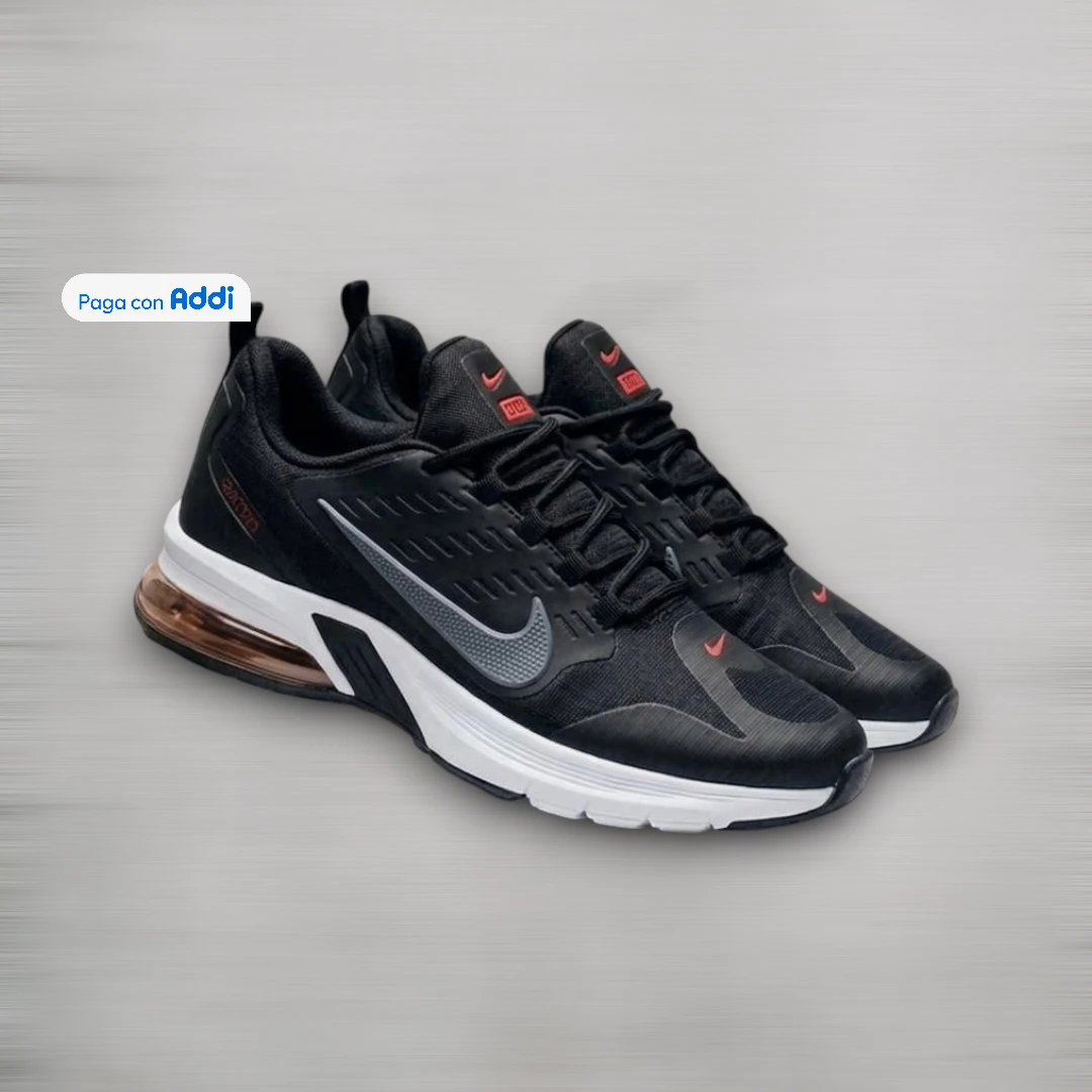 Nike Air Max 270 tenis negro blanco calidad 1.1 amortiguación urbana confort premium
