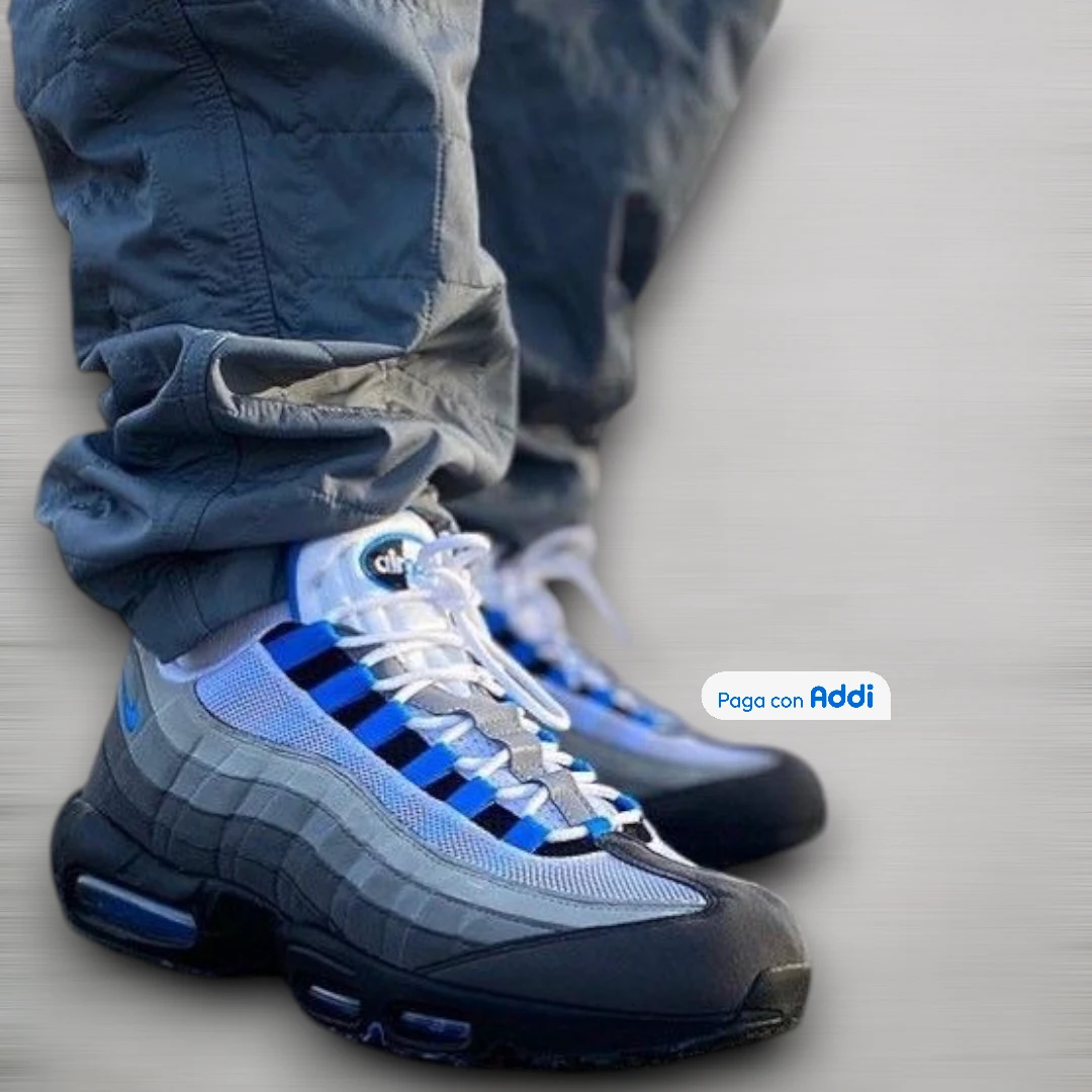 Nike 7 Cámaras tenis blanco gris azul calidad 1.1 estilo lifestyle urbano versátil