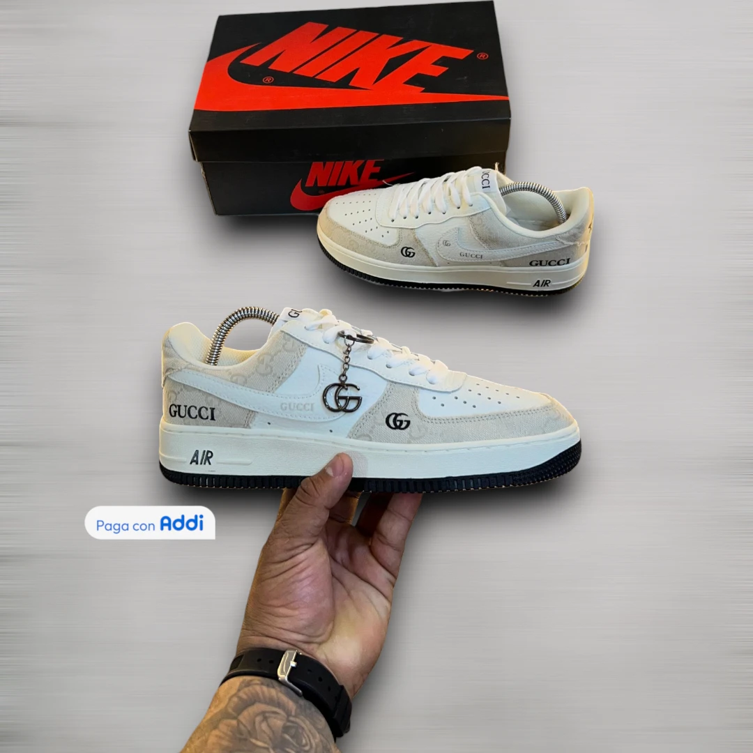 Tenis Nike Force 1 AF1 D&G estilo casual urbano para caminar con diseño exclusivo y comodidad premium