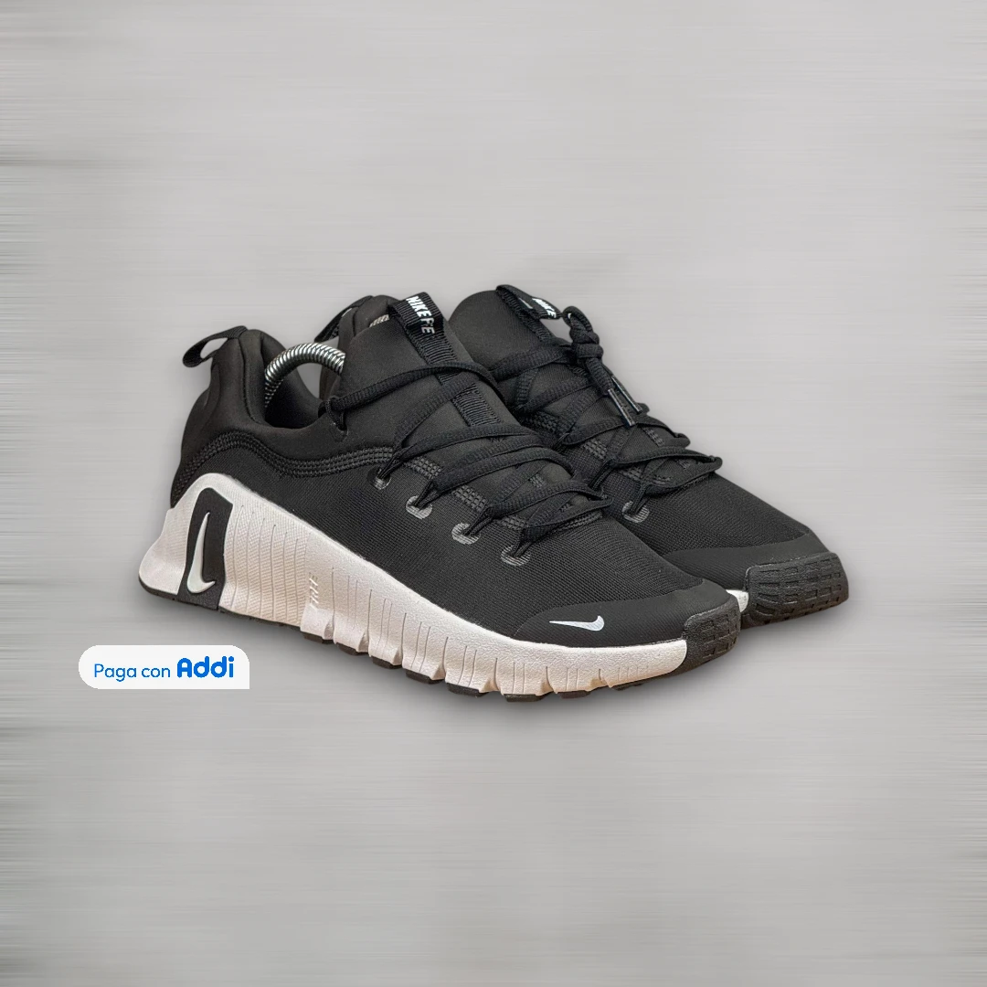 Nike Metcon tenis hombre negro blanco calidad 1.1 entrenamiento estabilidad y fuerza