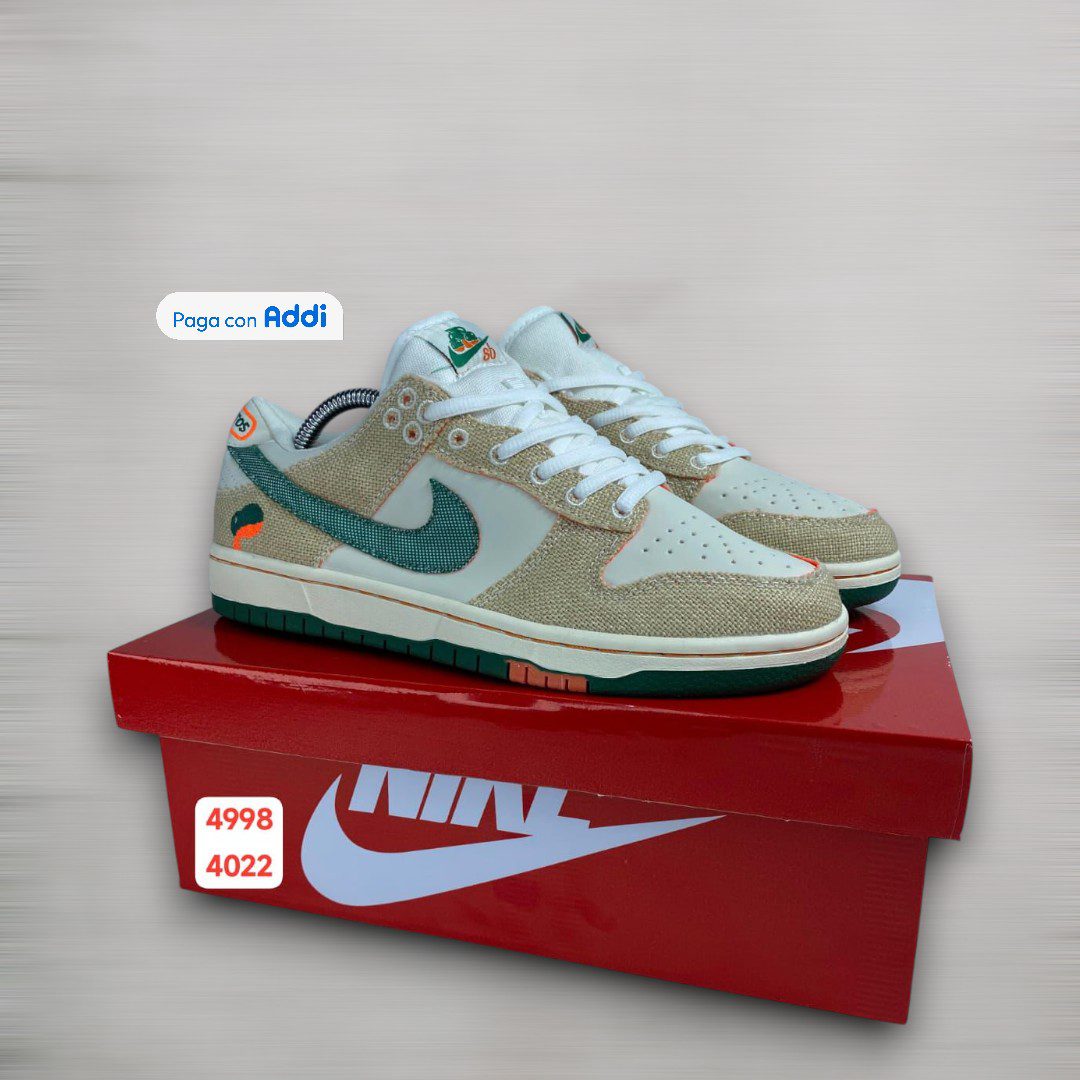 Tenis Nike SB blanco verde beige estilo streetwear casual para caminar con comodidad y resistencia