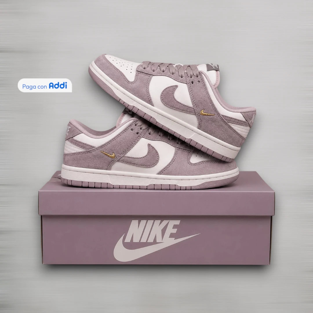 Tenis Nike SB mujer blanco morado estilo skate con comodidad premium y diseño moderno