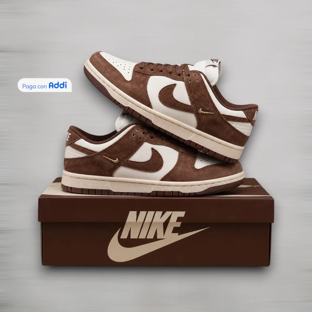 Tenis Nike SB mujer blanco café estilo casual skate para uso diario con máxima comodidad