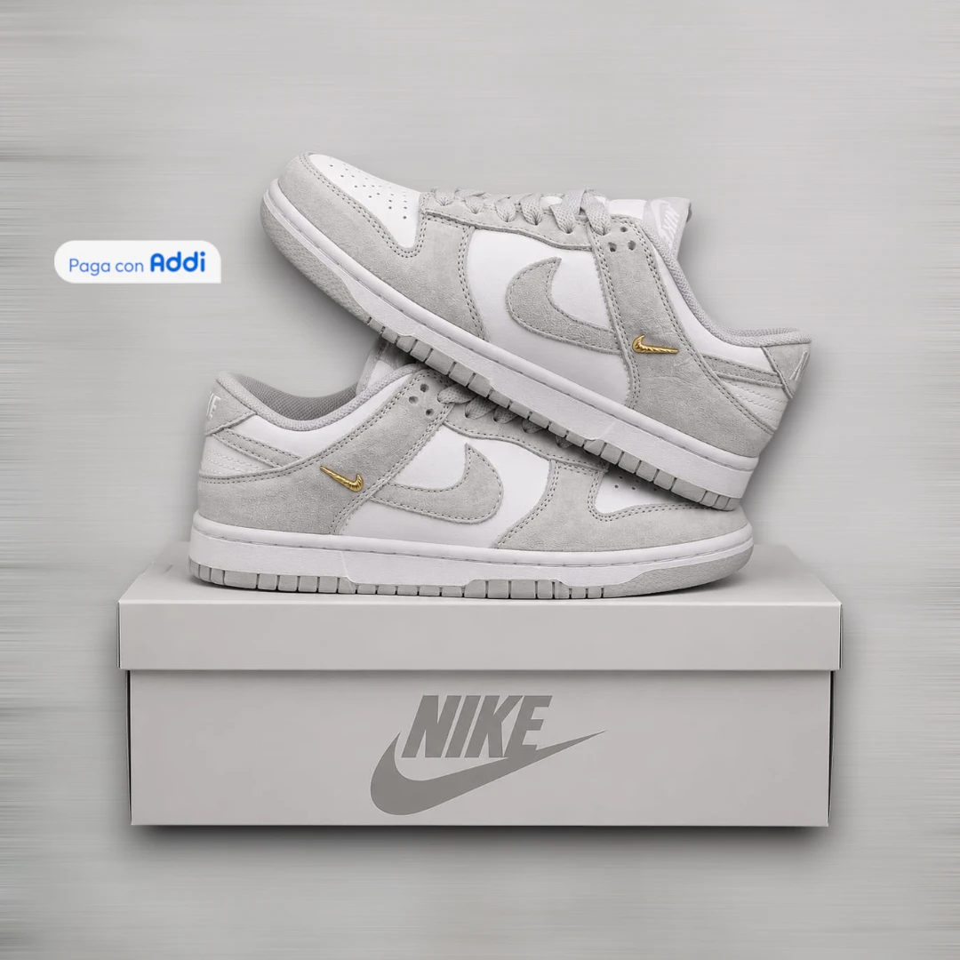Tenis Nike SB mujer blanco gris estilo skate para caminar con suela resistente y diseño urbano
