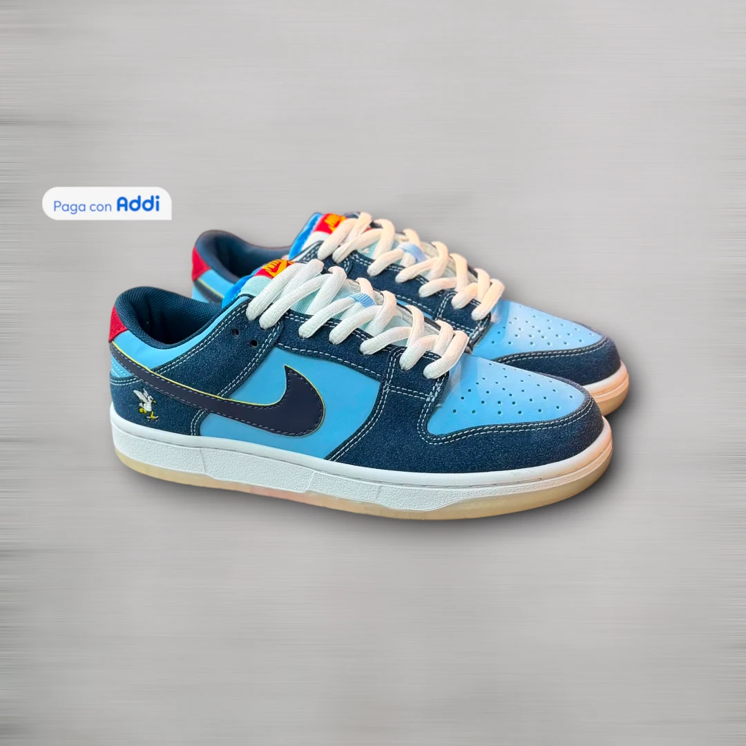 Tenis Nike SB hombre azul estilo skate urbano para caminar, con suela resistente, agarre y diseño deportivo contemporáneo