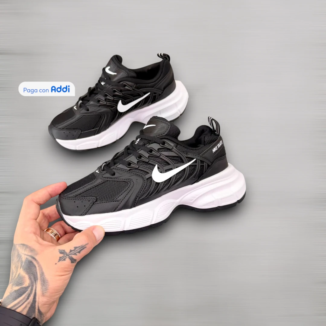 Tenis Nike Skate mujer negro blanco estilo skate urbano para caminar con diseño moderno y comodidad premium