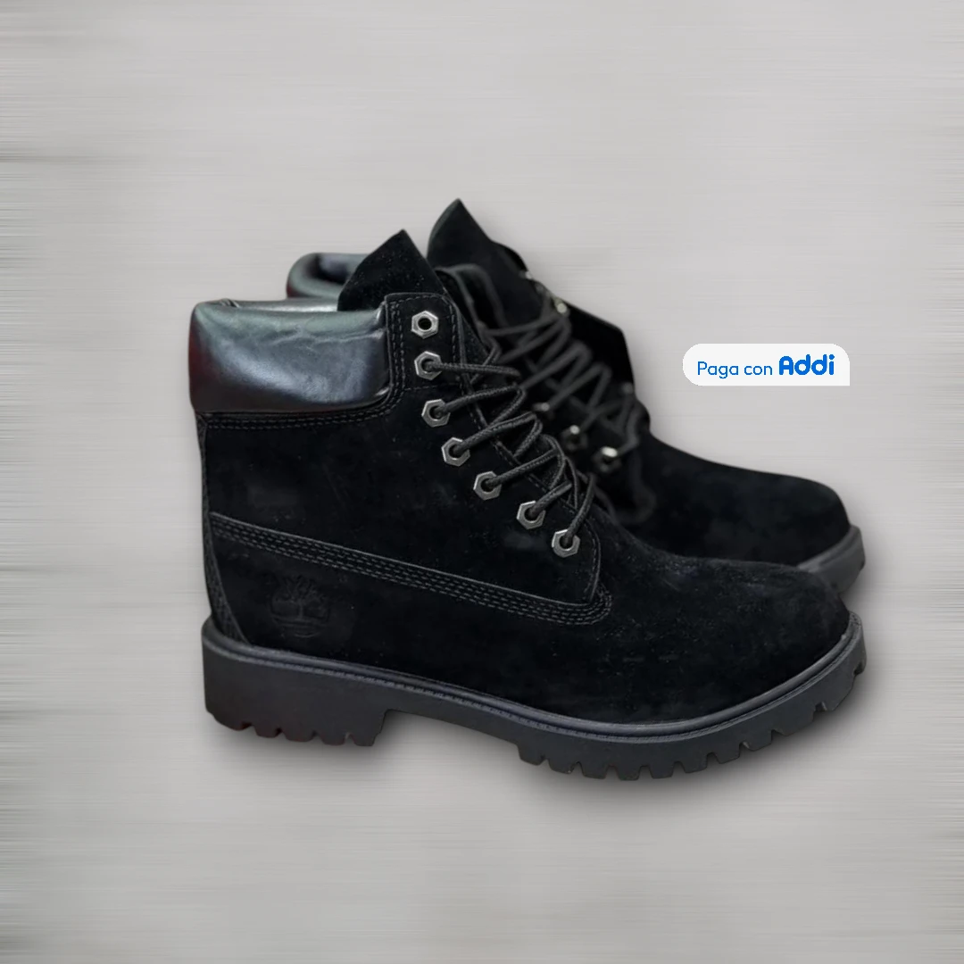 Tenis Timberland negro estilo casual urbano para caminar con suela resistente, comodidad y diseño moderno